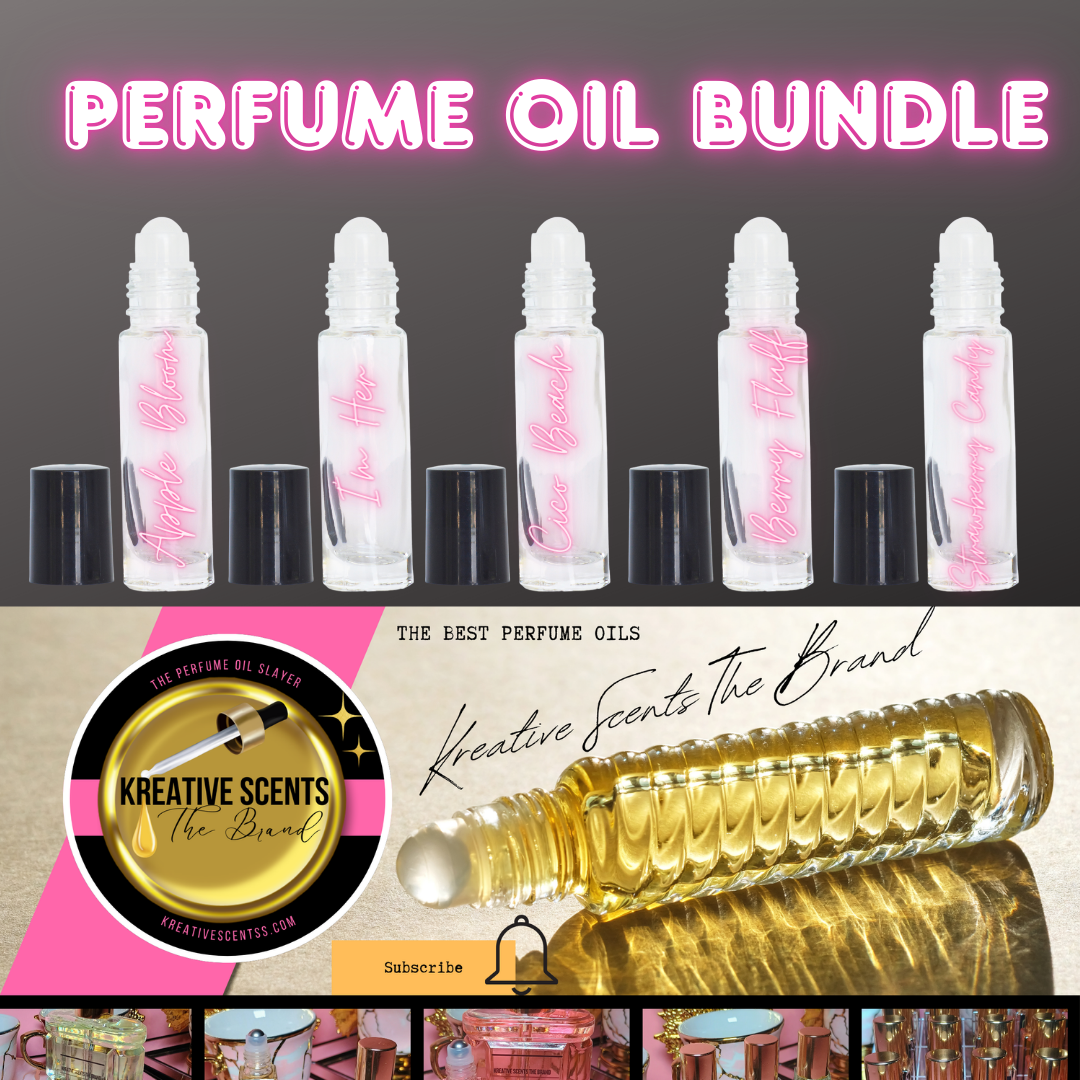 10 Pack perfume oil bundle Kreative Scents