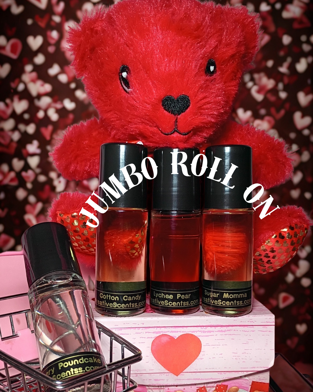 Valentine's Day Jumbo Roll On Oils (30ml) Kreative Scents