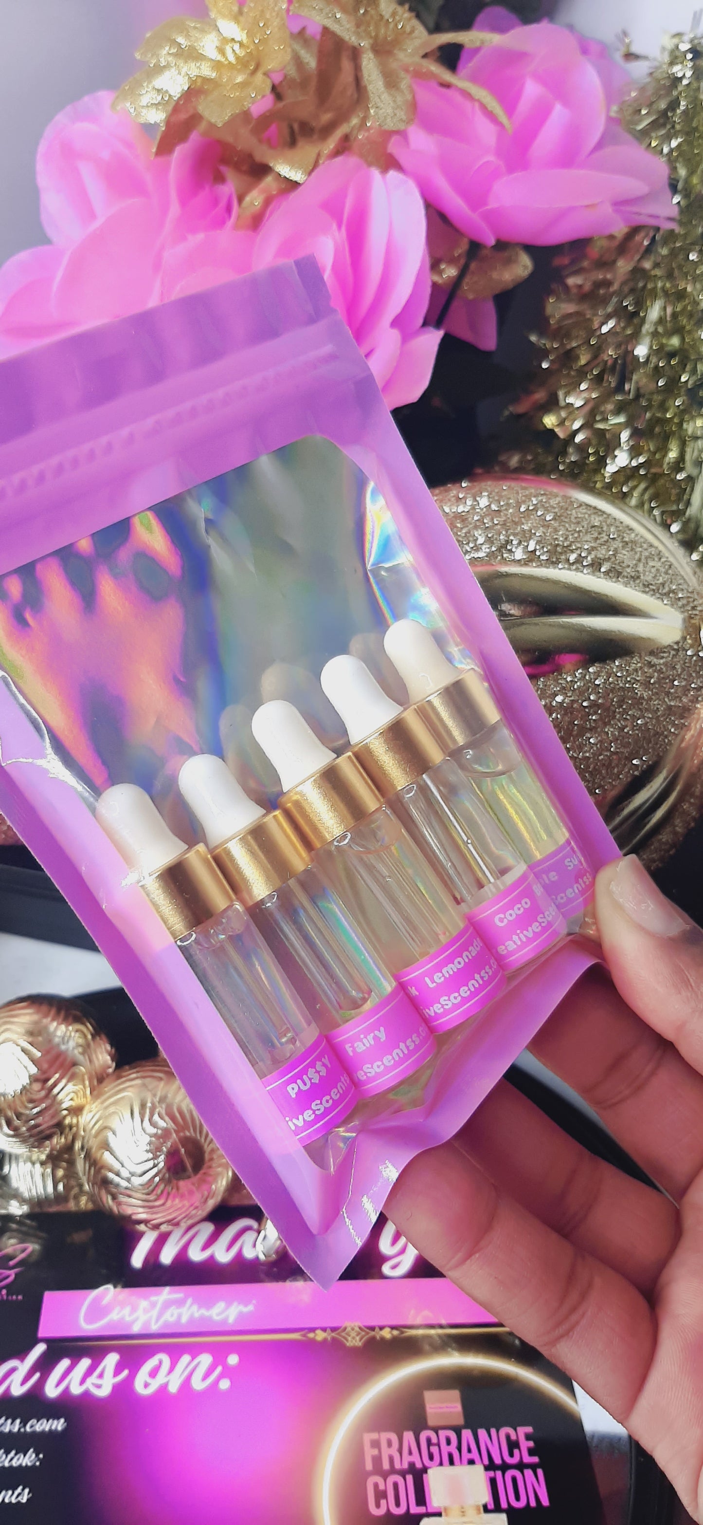 Travel size fragrance oil Kreative Scents